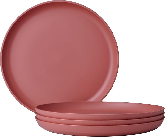 Mepal - Breakfast plate 4 pieces Silueta - Dishwasher & microwave resistant - by MEPAL
