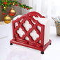 JOGREFUL Cast Iron Napkin Holder, Kitchen Organizer Classic Red | Vintage Metal by JOGREFUL