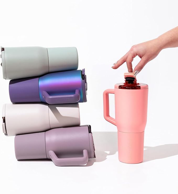 BrüMate Müv - 35oz 100% Leak Proof Insulated Coffee Mug - Stainless Steel - Image 4