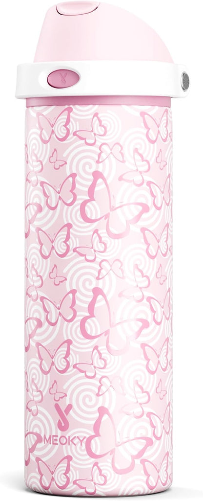 24 oz Insulated Water Bottle by MEOKY