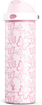 24 oz Insulated Water Bottle by MEOKY