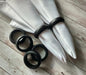 6 Pieces Wooden Sleek Napkin Rings Buckles Simple Napkin Rings Serviette Napkin by Unknown