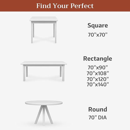 Maison d' Hermine Premium Table Cloth Rectangle Table 100% Combed Cotton 108 x 70 Inches Tablecloth Reusable Decorative for Dining Room, Farmhouse, Party, Festive & Wedding - Peacock Utopia - Orginal