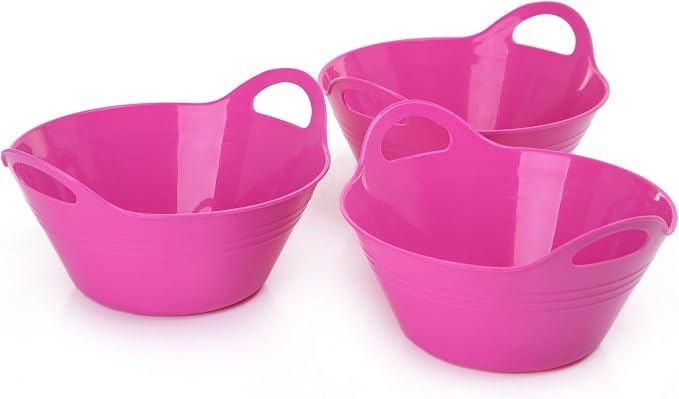 Mintra Home Plastic Bowls with Handles by Mintra