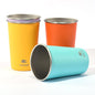 4 Pack Stainless Steel Cups 16oz by HurOutd