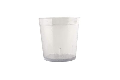 G.E.T. 6610-1-6-CL Heavy-Duty Plastic Restaurant Tumblers, 10 Ounce, by GET