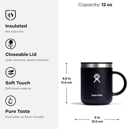 Hydro Flask Coffee Mug – Insulated Stainless Steel, Non Spill, Leak Resistant - Image 6