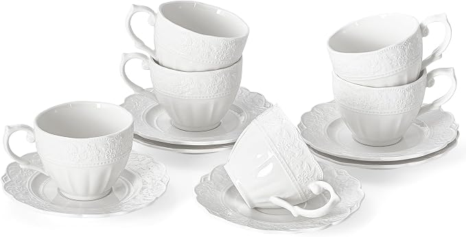 6 oz White Cappuccino Mug by fMBB
