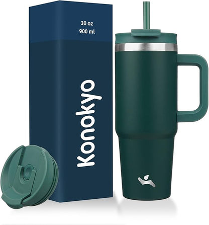 Konokyo 30 oz Insulated Tumbler Water Bottle by Konokyo