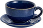 Coffeezone Vintage Design 12 oz Ceramic Latte Art Cappuccino Barista Cup by Coffeezone