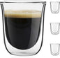 JoyJolt Javaah Double Walled Espresso Glasses Espresso Cups Set of 4 | 2-Ounces by JoyJolt