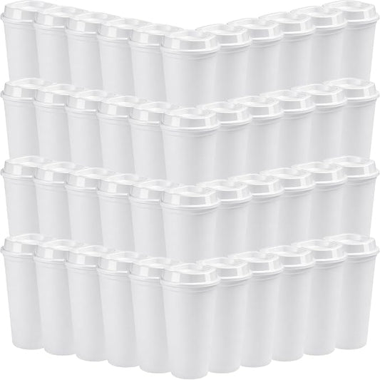 Honeydak 45 Pack 16 oz Reusable Coffee Cups by Honeydak