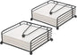 2Pack Napkin Holder for Table, Flat Napkin Dispenser by HiwafifisHomeMagic