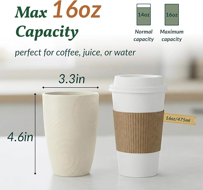 Homienly Wheat Straw Cups Unbreakable Plastic Cups Reusable Drinking Cups - Image 3