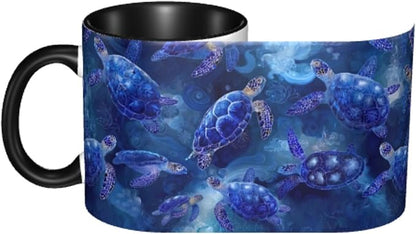 Sea Turtle Coffee Mug 11 Ounce Mugs Ceramic Tea Cup Drinking Water Cups | - Image 4
