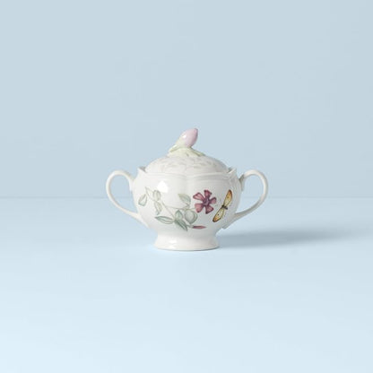 Lenox Butterfly Meadow Porcelain Sugar Bowl - Image 2
