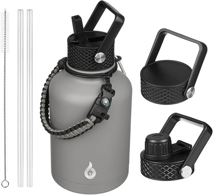 BJPKPK 50oz Large Insulated Water Bottle, Stainless Steel Water Jug | by BJPKPK