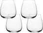 over&back 16oz Traditional Glassware - Set of 4 Classic Stemless Drinking Glasses for Parties, Get-togethers, and More - Mouth-Blown - Wine Cups for Kitchen and Dining Room - Clear