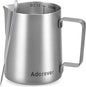Adorever Milk Frothing Pitcher, 12oz Stainless Steel Milk Frother Cup Steaming by Adorever