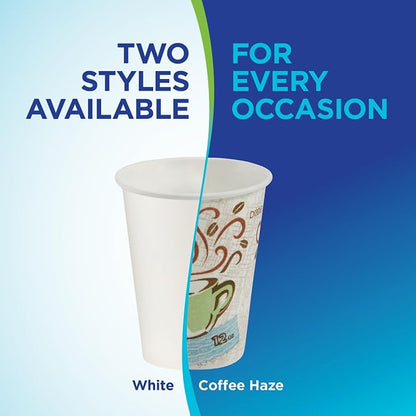 Dixie PerfecTouch Insulated Paper Hot Coffee Cups by GP Pro, 8 oz - Image 7