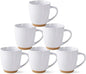 AmorArc 12oz Ceramic Coffee Mugs set of 6, Stylish Coffee Mugs by AmorArc