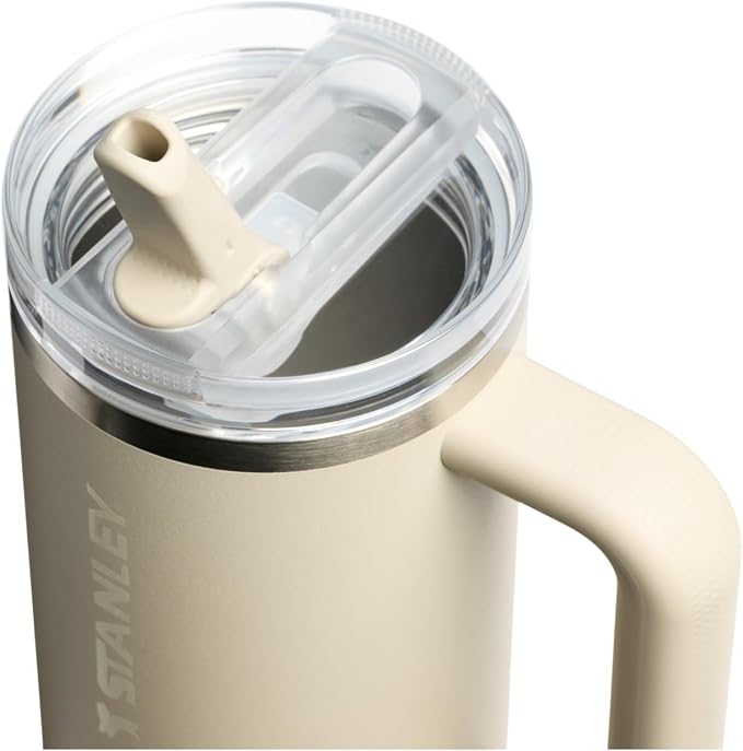 STANLEY Quencher ProTour Flipstraw Tumbler, 30 oz, Toasted Almond | Built-In - Image 2
