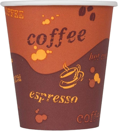 Karat 10 oz Paper Hot Coffee Cups Disposable, Leak-Resistant Double Poly-Lined by Karat