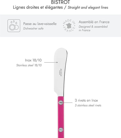 Sabre Paris - Set of 2 Spreader Knives 5.5 inches - Bistrot Collection - Perfect - Image 3