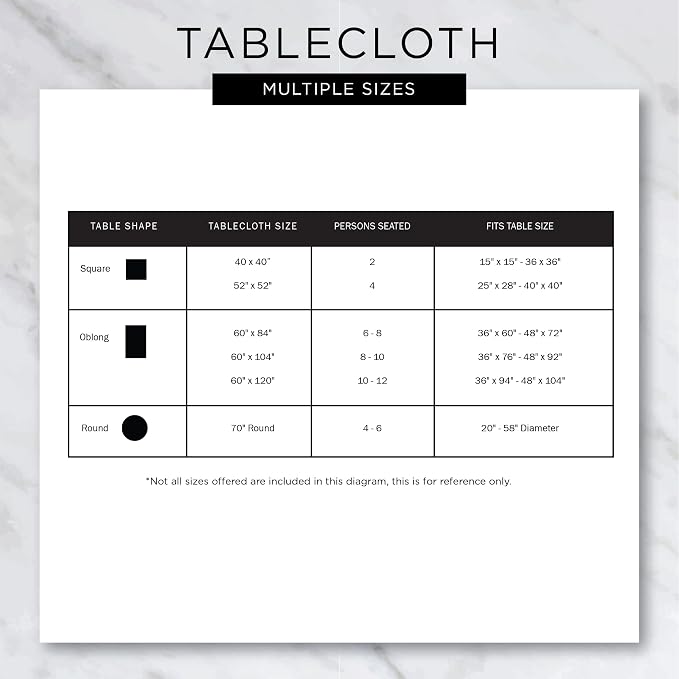 DII Checkered Tabletop Collection 100% Cotton, Machine Washable, Tablecloth - Image 9