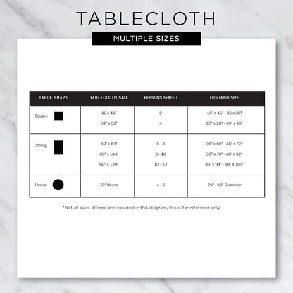 DII Checkered Tabletop Collection 100% Cotton, Machine Washable, Tablecloth - Image 9