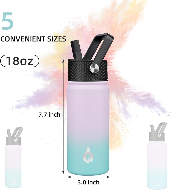 BJPKPK 18oz Insulated Water Bottle - Image 4