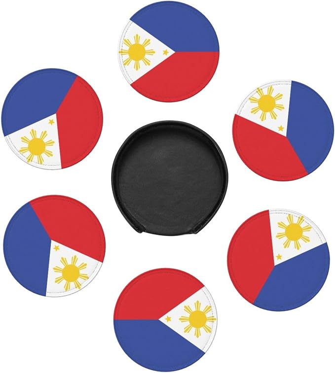 Philippine Flag Coasters for Drinks - Image 7