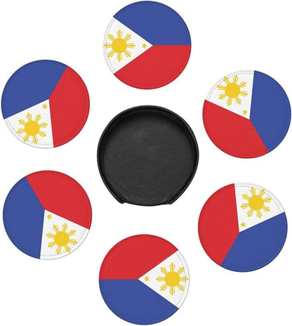Philippine Flag Coasters for Drinks - Image 7