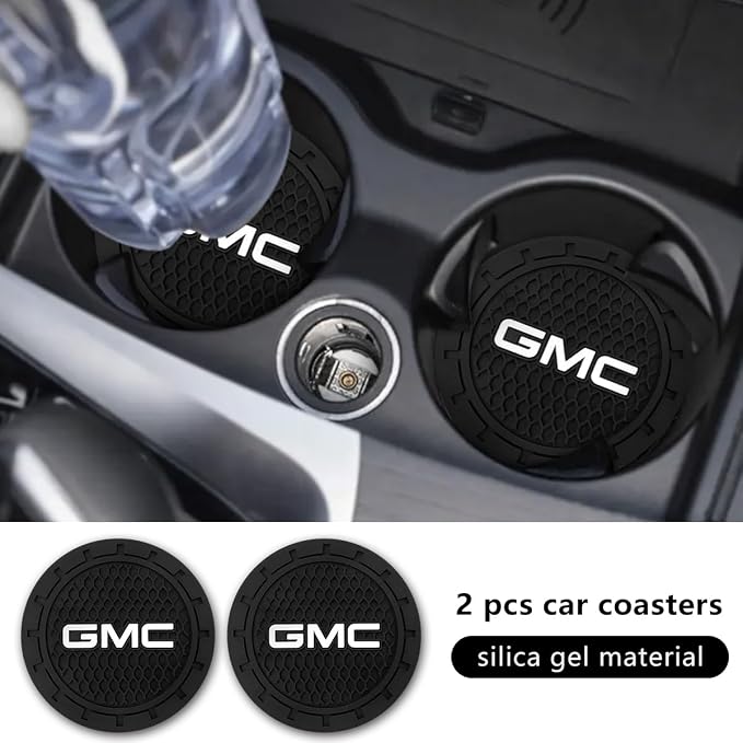 Car Cup Holder Coaster for GMC Sierra Denali Canyon Terrain Yukon Jimmy Acadia - Image 3