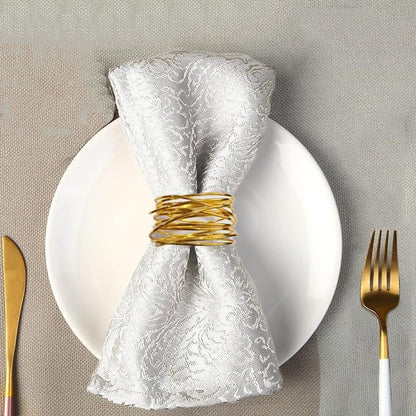 Gold Napkin Rings - Image 6