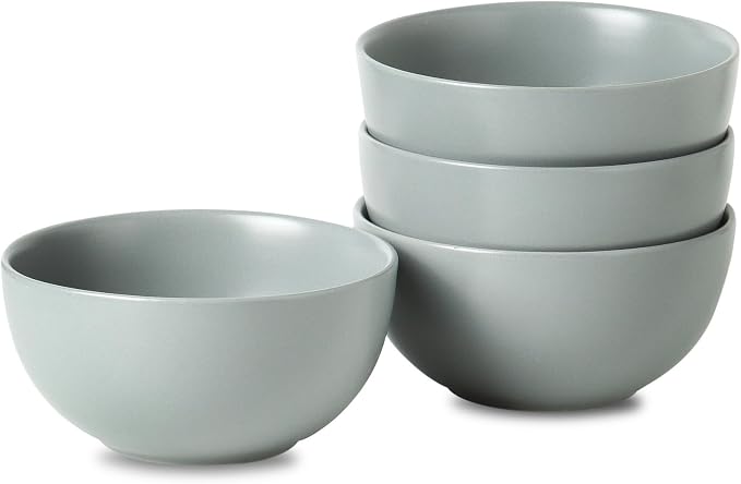 Cereal Bowls Set of 4, 24 oz Bowls by Tikooere