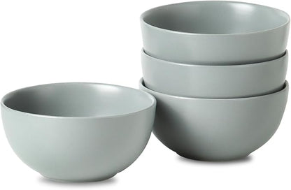 Cereal Bowls Set of 4, 24 oz Bowls by Tikooere