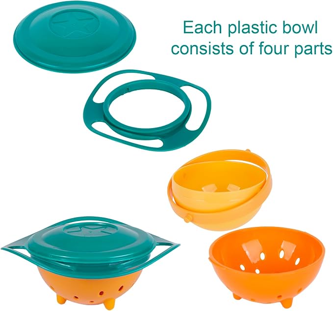 Berry President Magic Bowl 360 Degree Rotation Spill Resistant Gyro Bowl - Image 5