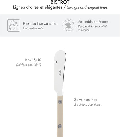 Sabre Paris - Set of 2 Spreader Knives 5.5 inches - Bistrot Collection - Perfect - Image 3