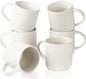 famiware Coffee Mug Set for 6, Star 12 oz Catering Mugs Cup Set by Famiware