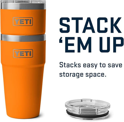 YETI Rambler 20 oz Stackable Tumbler, Stainless Steel, Vacuum Insulated - Image 6