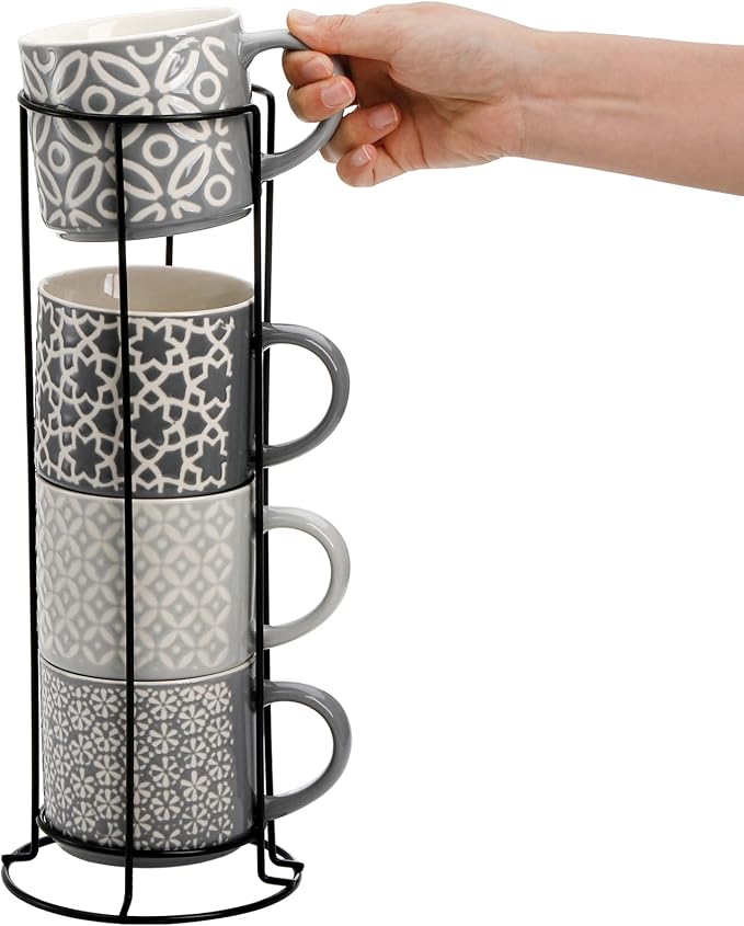 Hiceeden Set of 4 Coffee Mugs - Image 5