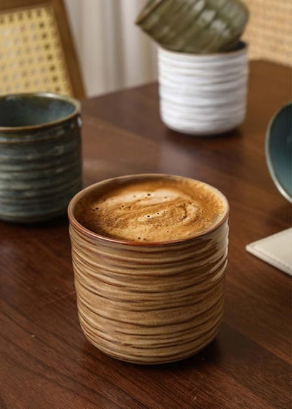 Japanese retro ceramic teacups, coffee cups, and water cups, suitable - Image 4