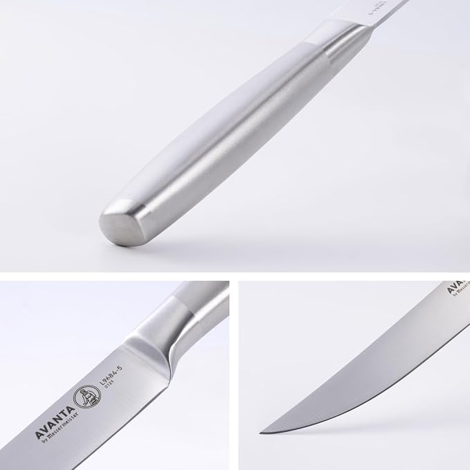 Messermeister Avanta 5” Fine Edge Steak Knife Set - Image 5