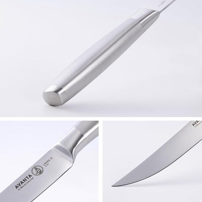 Messermeister Avanta 5” Fine Edge Steak Knife Set - Image 5