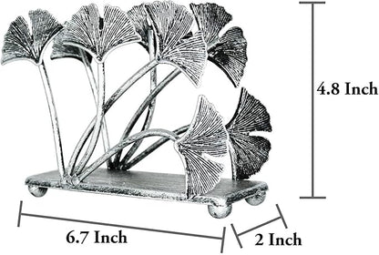 OwlGift Modern Ginkgo Leaves Design Napkin Holder - Image 6