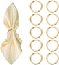 Gold Napkin Rings by GERILKAI
