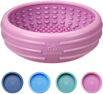 Dog Lick Bowl, Animire Freeze Lick Mat by Animire