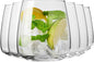 Krosno Glasses for water, juices and other beverages, Elegant design by Krosno