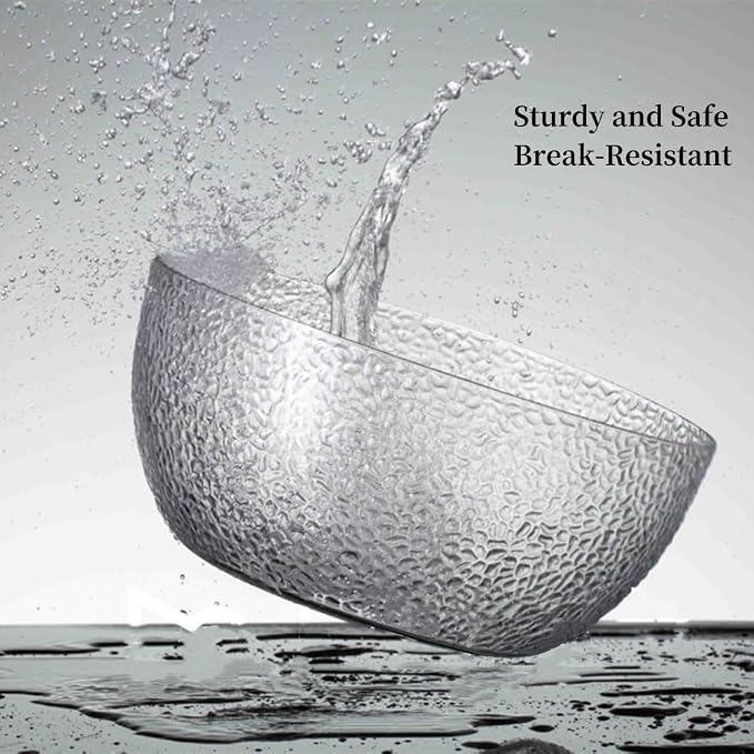 130 oz Acrylic Salad Bowls, 9.5" Serving Bowls - Image 2